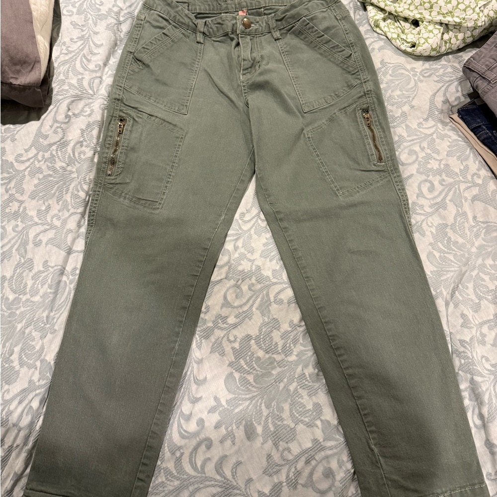 Jag Jeans Sage Green Utility Pants